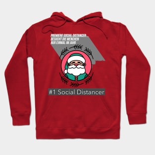 #1 Social Distancer besucht die Menchen nur einmal im Jahr Hoodie